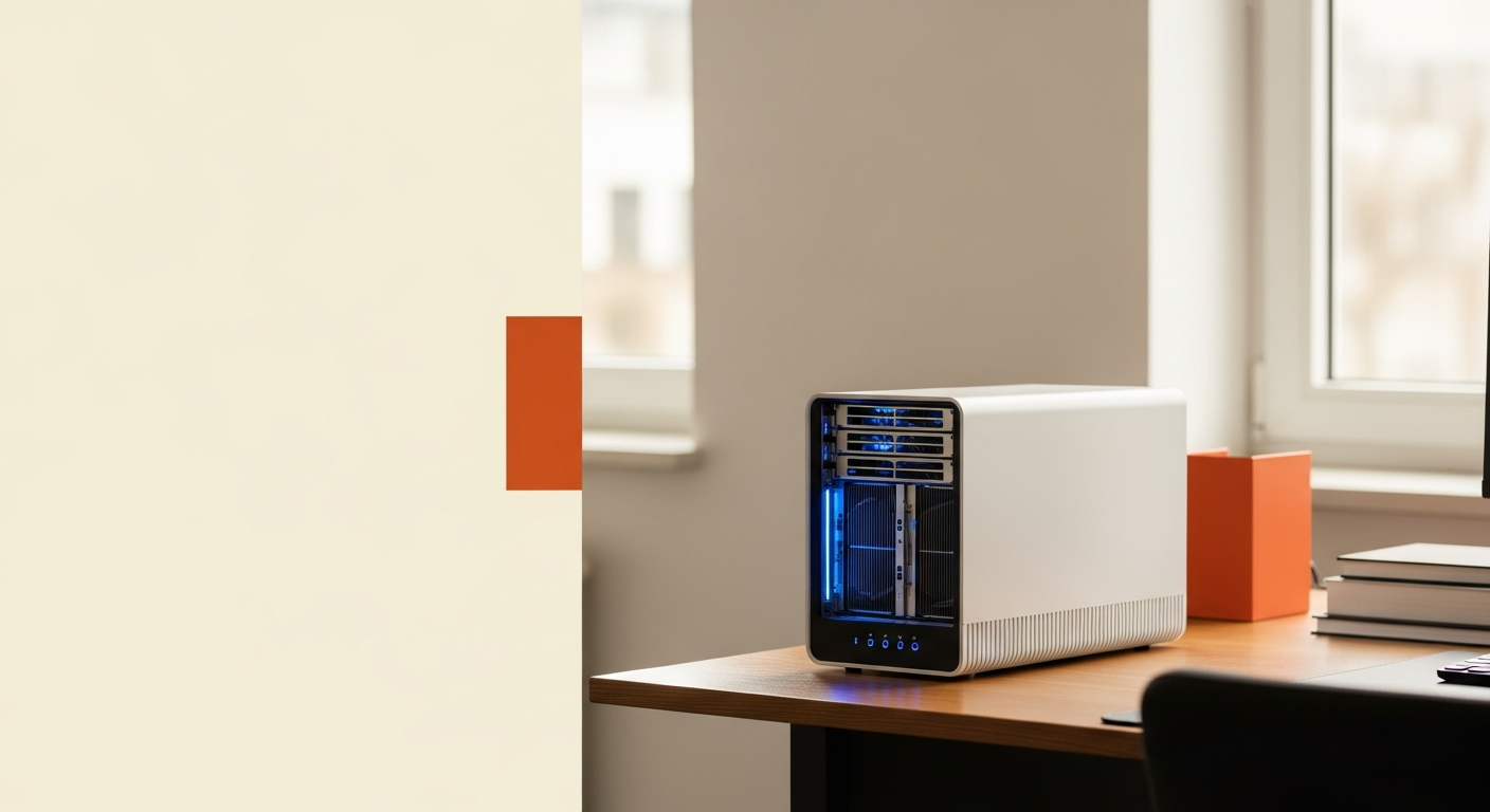Self-Hosted KI im deutschen Mittelstand, GPU-Server mit lokalem Sprachmodell, White Fox Automations Hamburg