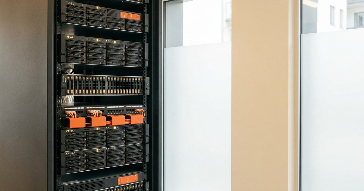 Zeiterfassung auf eigener Infrastruktur: Server, Hosting und DSGVO · White Fox Automations Hamburg